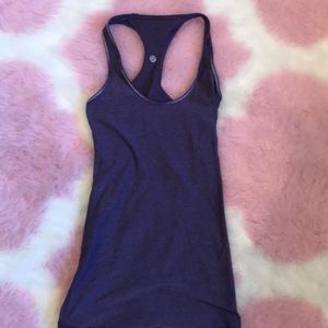 Purple Lululemon Sz 8 workout and casual wear top